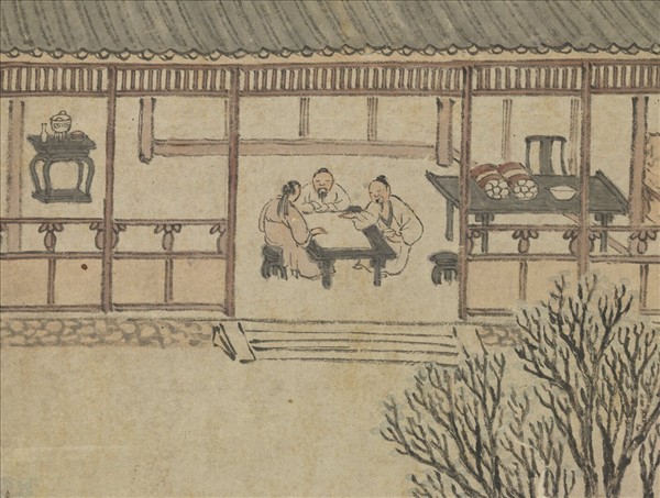 明宋懋晉山水　軸