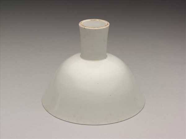 官窯 甜白高足碗