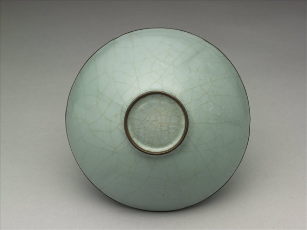 官窯 青瓷葵口碗