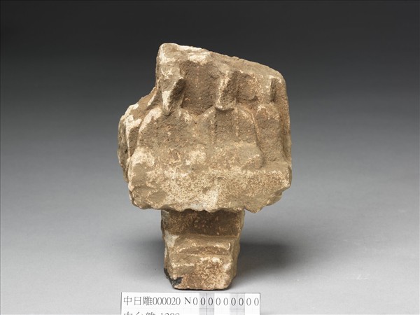 石二佛並坐殘像