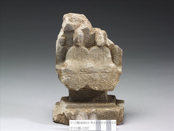 石二佛並坐殘像