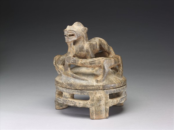 石辟邪三足硯
