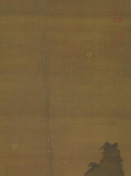 宋馬遠對月圖　軸