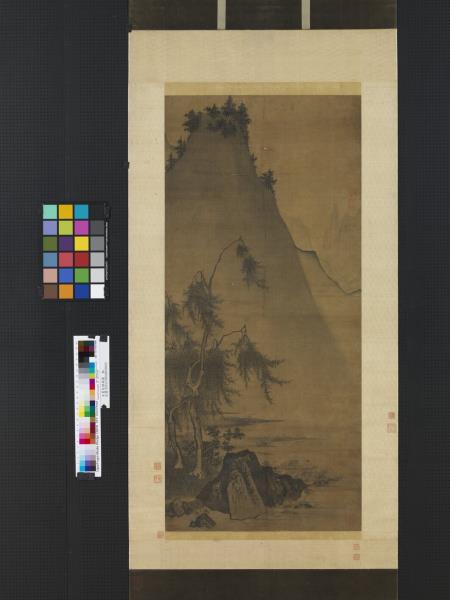 宋夏珪歸棹圖　軸