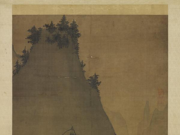 宋夏珪歸棹圖　軸