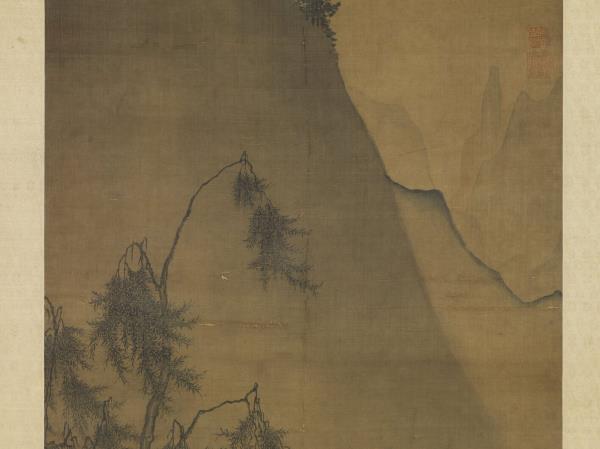 宋夏珪歸棹圖　軸