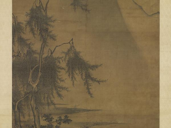 宋夏珪歸棹圖　軸