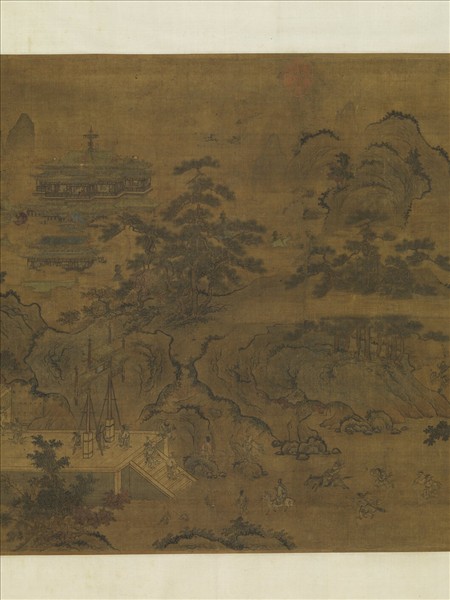 宋趙大亨蓬萊仙會　軸