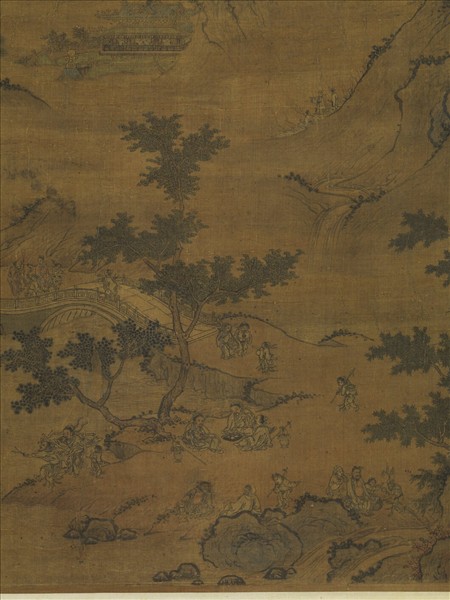 宋趙大亨蓬萊仙會　軸