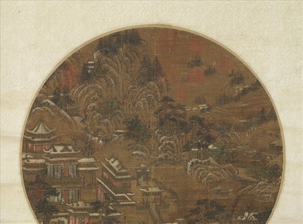 宋人上林瑞雪　軸