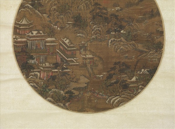 宋人上林瑞雪　軸