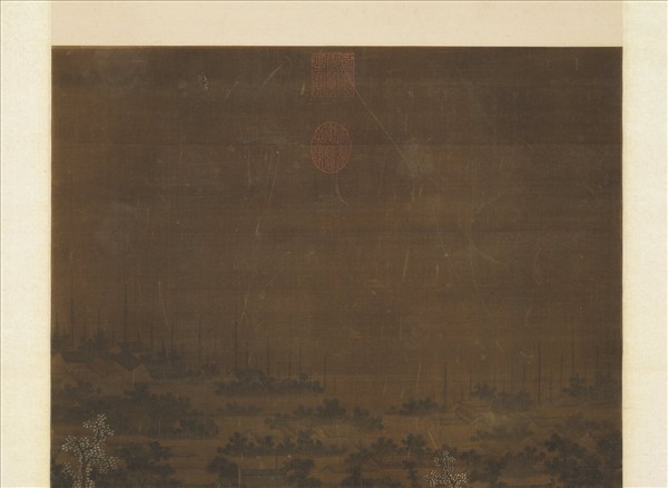 宋人運糧圖　軸