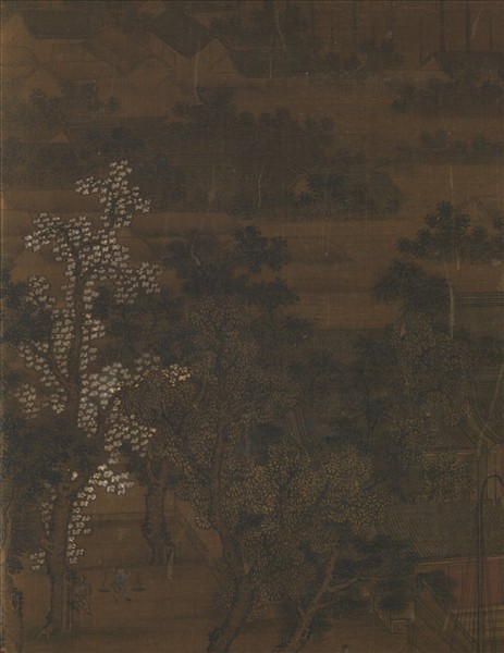 宋人運糧圖　軸