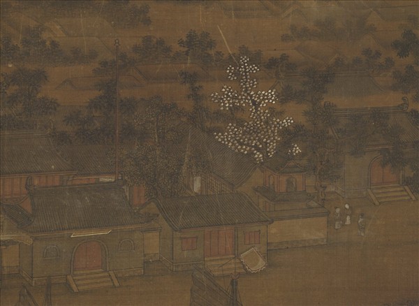 宋人運糧圖　軸