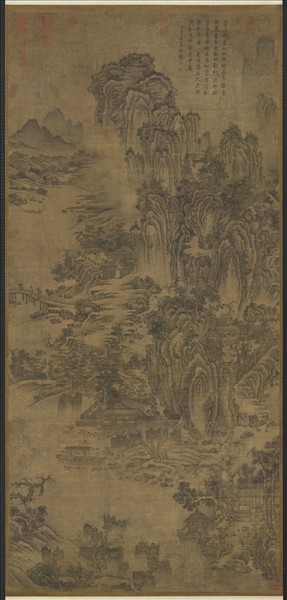 宋人畫山水　軸