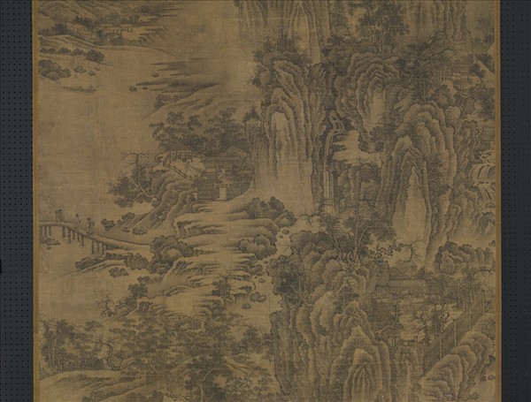 宋人畫山水　軸