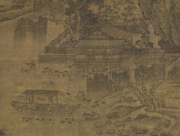 宋人畫山水　軸