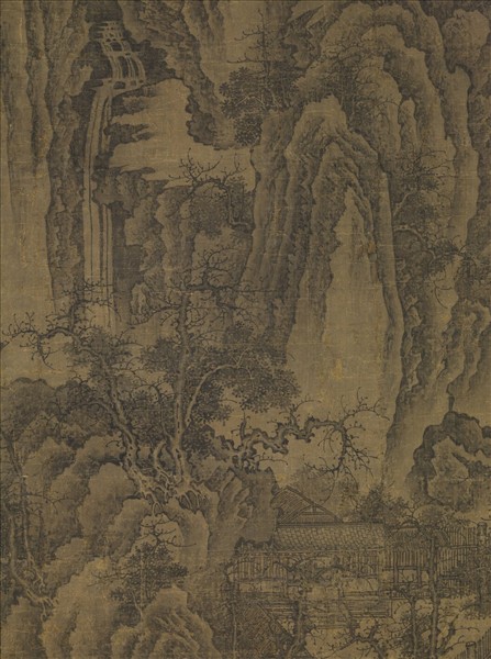 宋人畫山水　軸