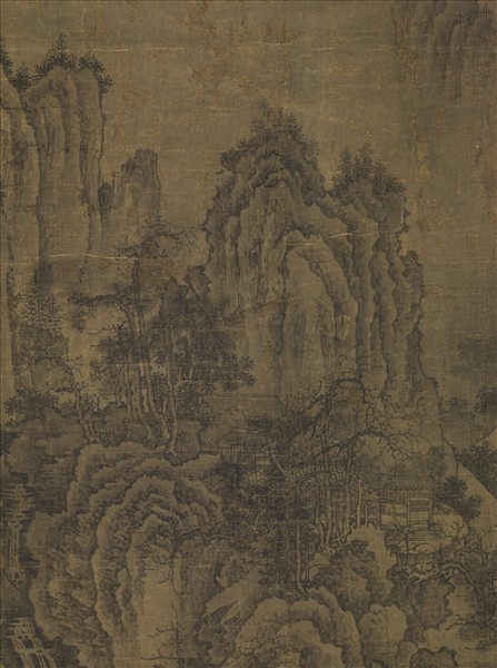 宋人畫山水　軸