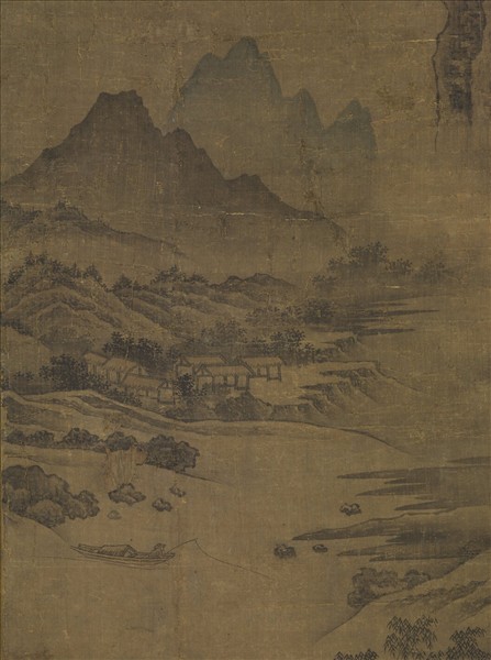 宋人畫山水　軸