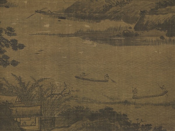 宋人畫山水　軸