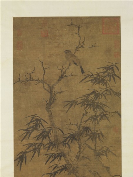 宋人枯木竹石　軸