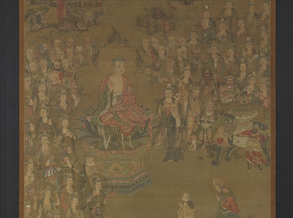 宋人長生法會圖　軸