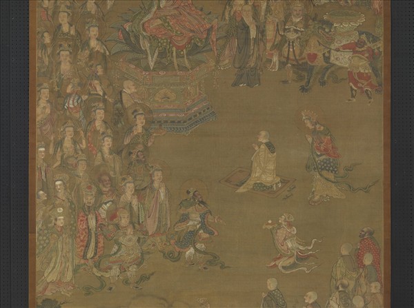 宋人長生法會圖　軸