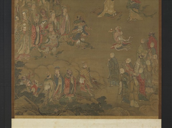 宋人長生法會圖　軸