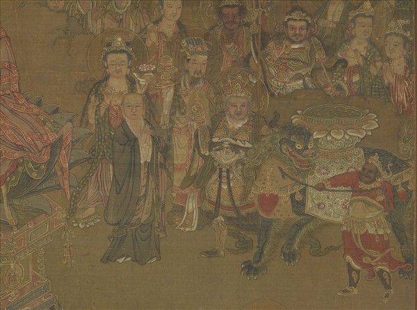 宋人長生法會圖　軸