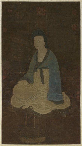 宋人畫魚籃觀音　軸