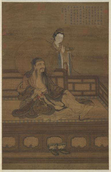 宋人維摩圖　軸