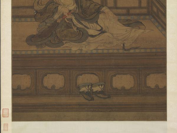 宋人維摩圖　軸