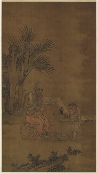 宋人貝經清課圖　軸