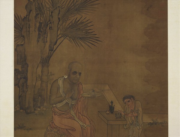 宋人貝經清課圖　軸