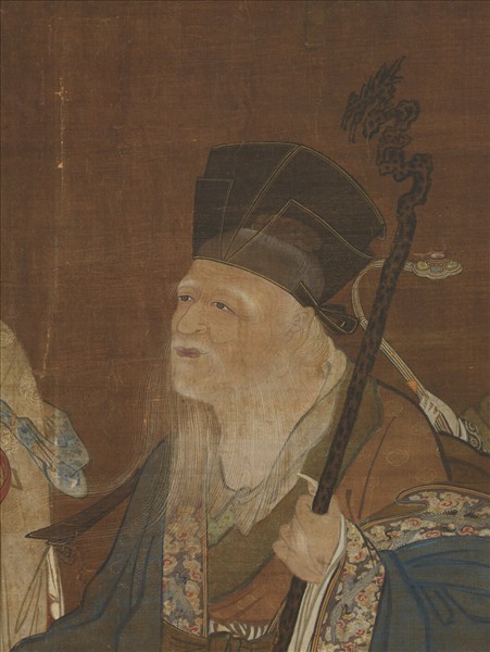 宋人畫果老仙蹤　軸