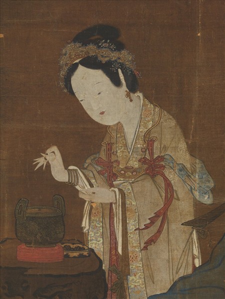 宋人畫果老仙蹤　軸