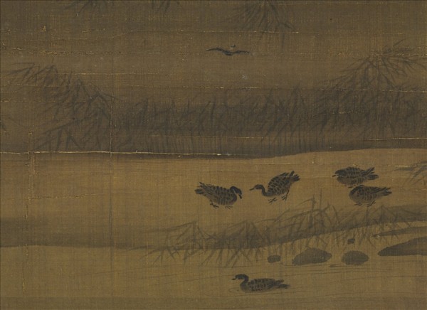 宋人漁父圖　軸