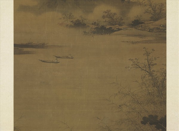 宋人漁樂圖　軸