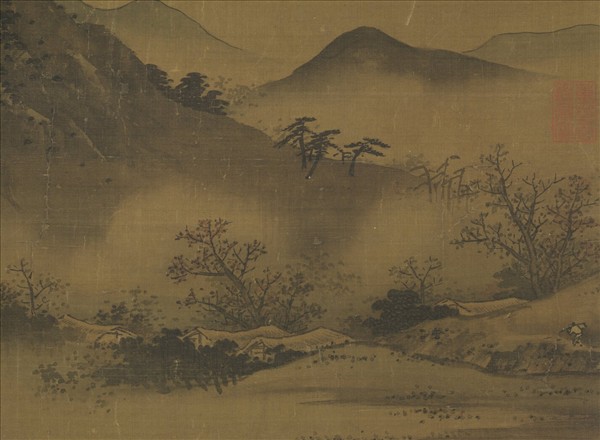 宋人漁樂圖　軸