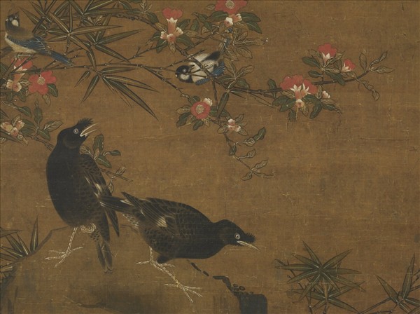 宋人畫花鳥　軸