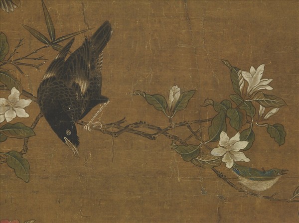 宋人畫花鳥　軸