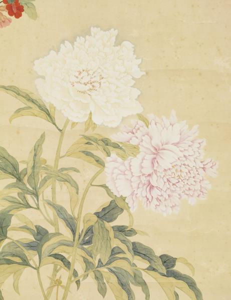 清鄒一桂畫春華　軸