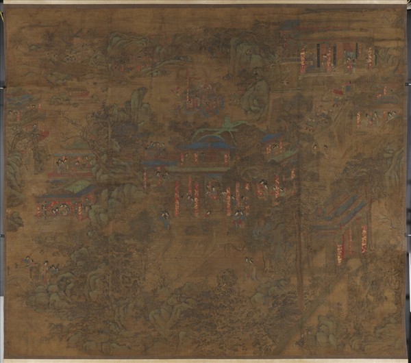 無款士女圖　軸