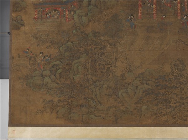 無款士女圖　軸