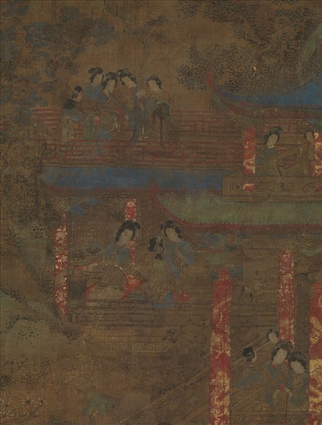 無款士女圖　軸