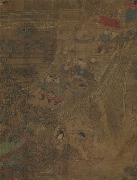 無款士女圖　軸