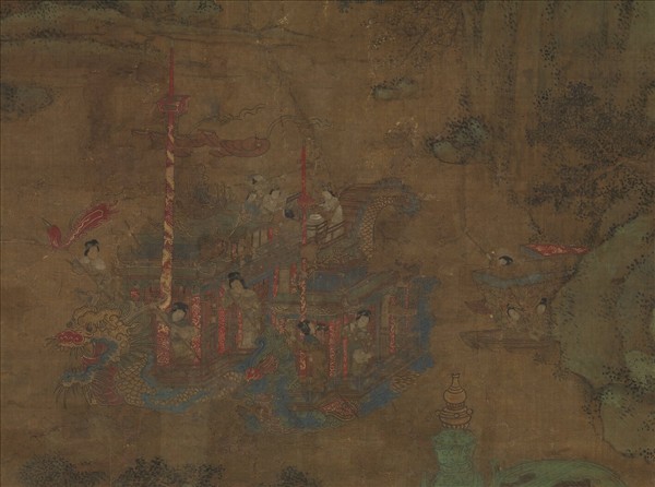 無款士女圖　軸