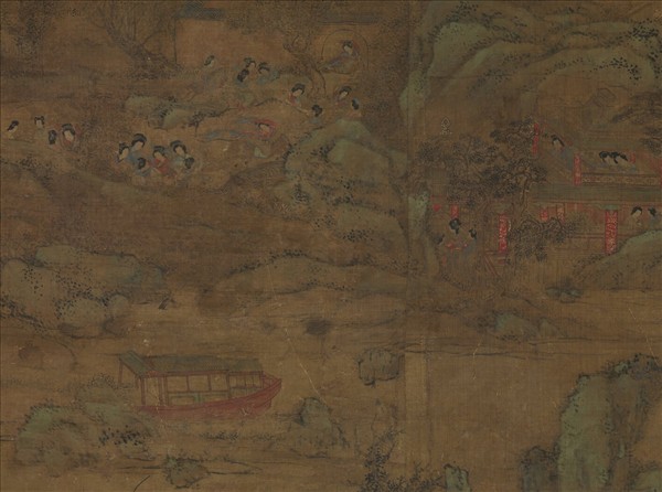 無款士女圖　軸