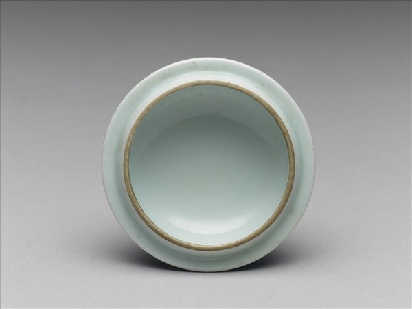 明 宣德 青花花卉紋蓋罐(蓋為清代後配)